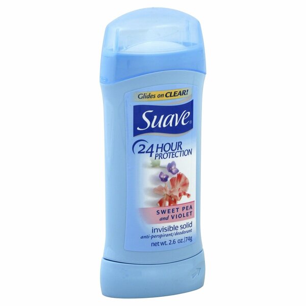 Suave Sweet Pea & Violet Invisible Solid Antiperspirant Deodorant 2.6oz 279269